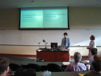 2012: Special Session on Modeling Crystalline and Quasi-Crystalline Materials: Lectures