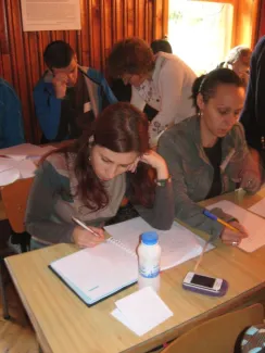 2013: International School on Fundamental Crystallography: Classroom session