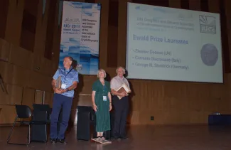 2011: IUCr Congress and General Assembly: Ewald Prize