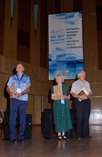 2011: IUCr Congress and General Assembly: Ewald Prize