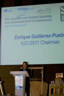 2011: IUCr Congress and General Assembly: Opening ceremony