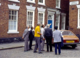1982: IUCr Executive Committee meeting: Visit to Chester office