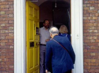 1982: IUCr Executive Committee meeting: Visit to Chester office