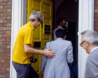 1982: IUCr Executive Committee meeting: Visit to Chester office