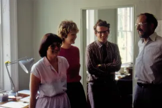 1982: IUCr Executive Committee meeting: Visit to Chester office