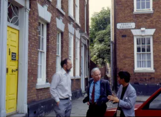 1982: IUCr Executive Committee meeting: Visit to Chester office