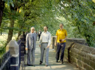 1982: IUCr Executive Committee meeting: Visit to Chester office