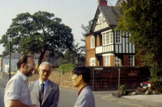 1982: IUCr Executive Committee meeting: Visit to Chester office
