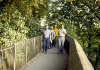 1982: IUCr Executive Committee meeting: Visit to Chester office