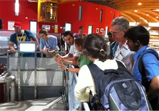 2011: Fourth Zurich School of Crystallography: Synchrotron visit