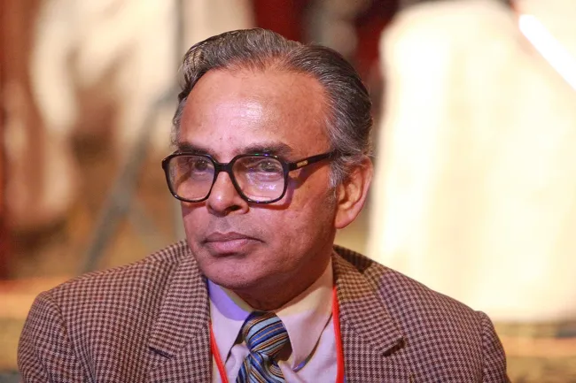 Professor Vijayan at the AsCA meeting in Taipei, Taiwan, in 2007. Photo contributed to the IUCr gallery by Shih-Lin Chang.