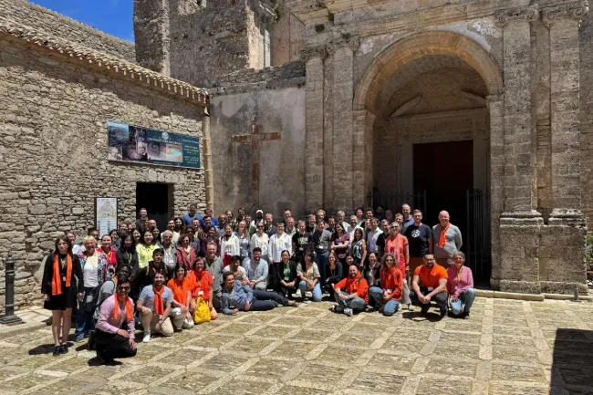 Group photo of the participants of the 60th course of ISCoC “Electron Crystallography”.