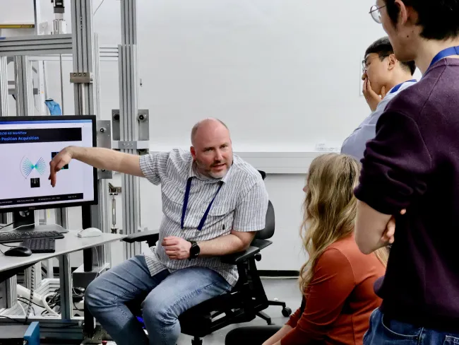 Students being taught