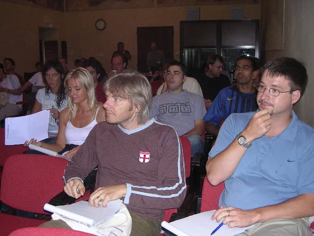 2005: Siena Crystallographic Computing School: Participants