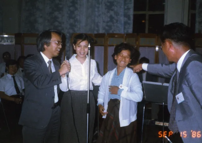 1987: International Symposium on Molecular Structure: Dinner
