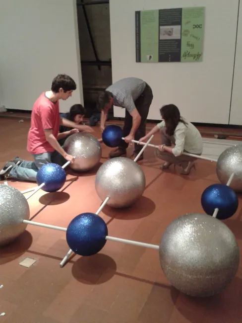 2014|Cristalli!Setting up the exhibition