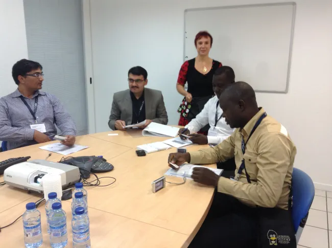 2014: IUCr-UNESCO Open Factory: Classroom session