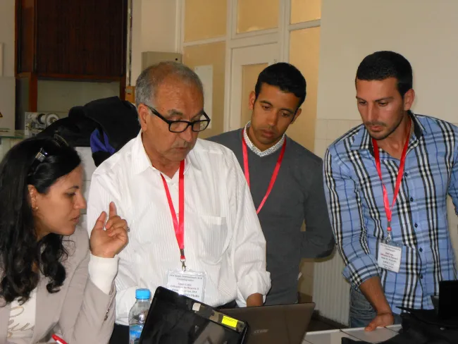 2014: IUCr-UNESCO Open Lab: Travelling Laboratory Rabat
