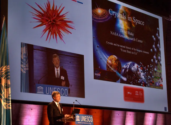2014: Opening Ceremony of the International Year of Crystallography: Crystallography for Society and the Future