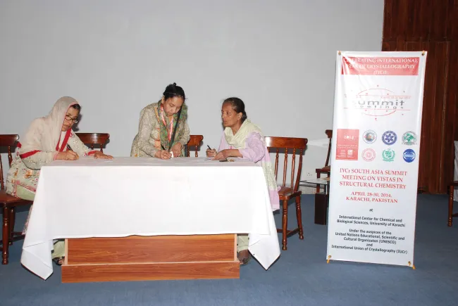 2014: South Asia Summit Meeting on Vistas in structural chemistry: Summit Declaration