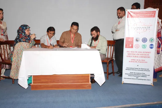 2014: South Asia Summit Meeting on Vistas in structural chemistry: Summit Declaration