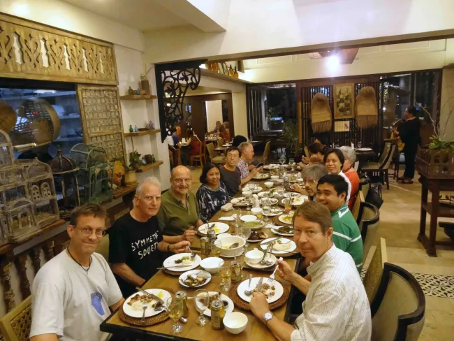 2017: Second Manila International Workshop on Mathematical Crystallography: Dinner