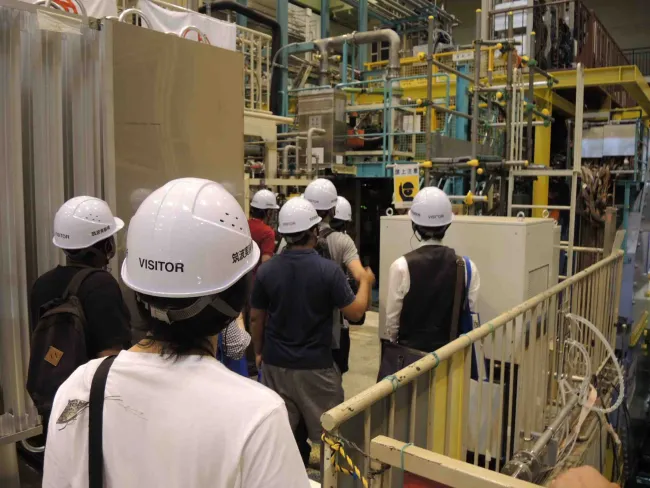 2017: Training Course on Symmetry and Group Theory: Visit to Photon Factory