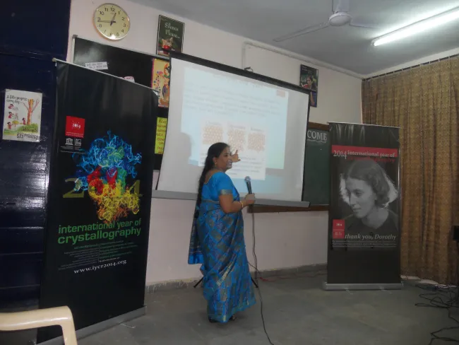2014: Hyderabad - crystallography outreach programme: Presentations