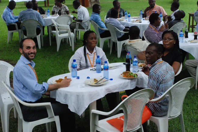 2014: IUCr-UNESCO Open Lab: Lunch