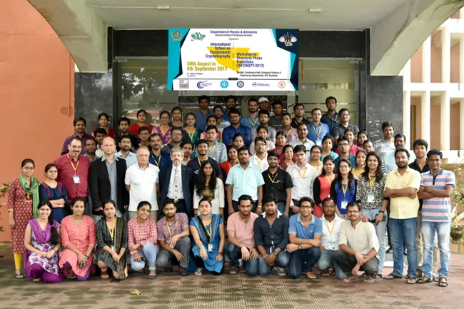 2017: Satellite School on Fundamental Crystallography and Workshop on Structural Phase Transitions: Group photo
