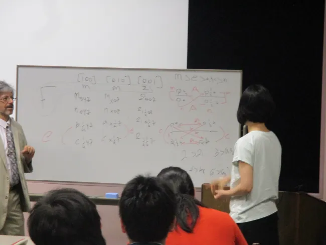 2018: Training Course on Symmetry and Group Theory: Classroom session