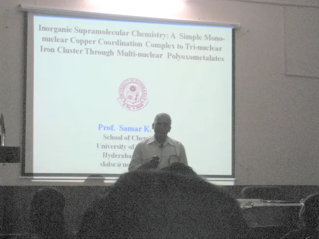 2014: X-ray diffraction: key to crystallographic studies: Seminar