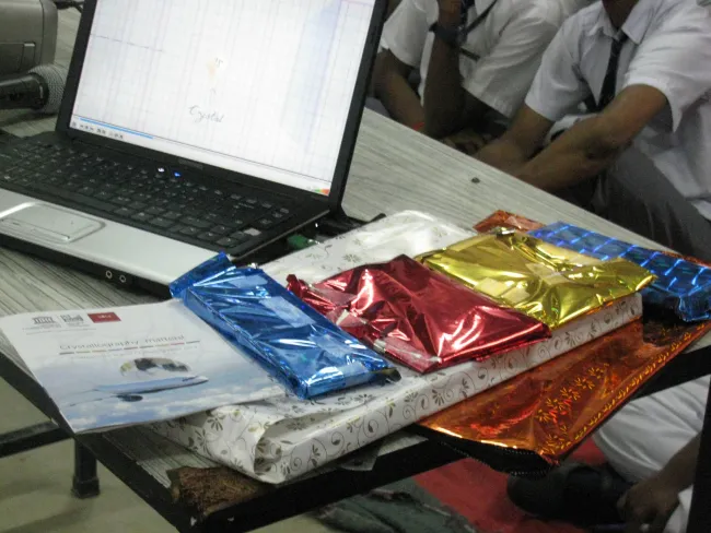 2014: Hyderabad - crystallography outreach programme: Educational materials