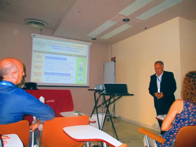 2016: AIC International Crystallography School: Opening ceremony