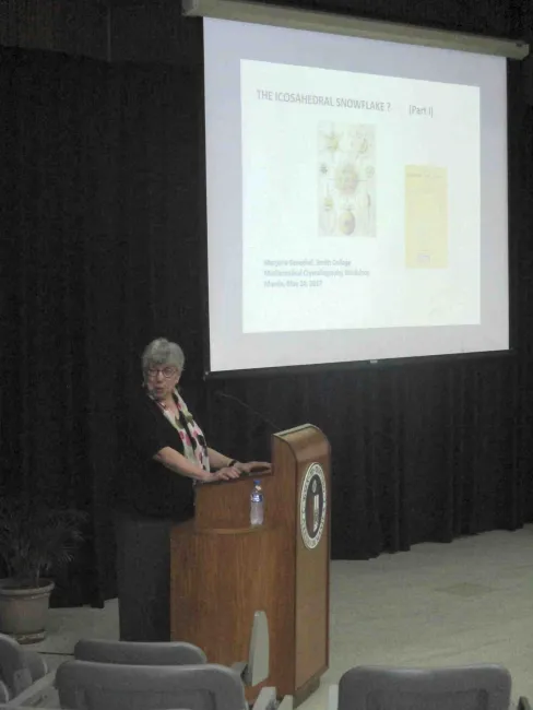 2017: Second Manila International Workshop on Mathematical Crystallography: Lectures