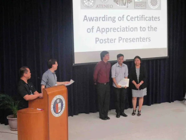 2017: Second Manila International Workshop on Mathematical Crystallography: Certificates