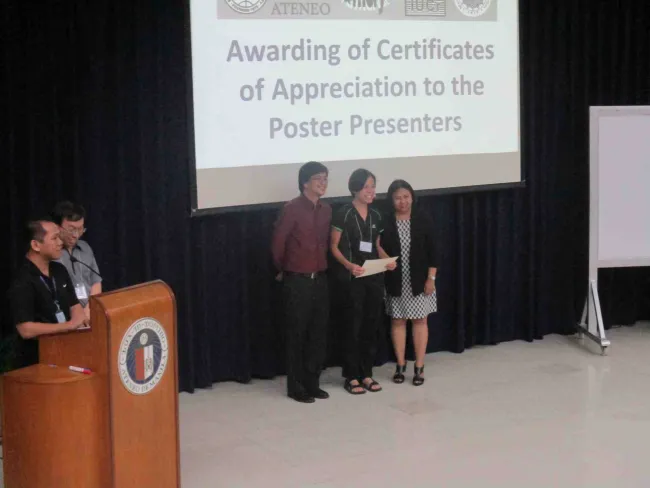 2017: Second Manila International Workshop on Mathematical Crystallography: Certificates