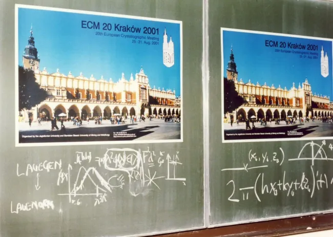 2001: European Crystallography Meeting: General photos