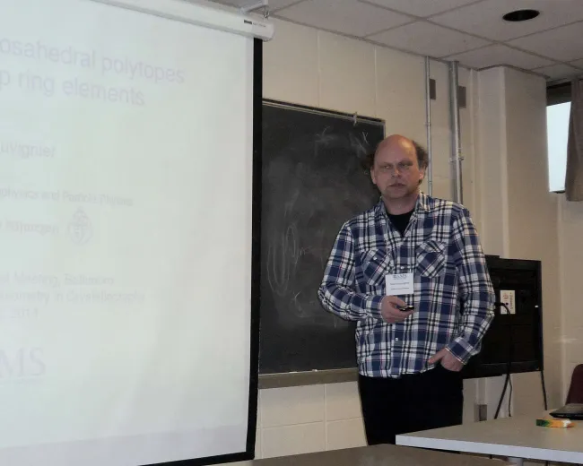2014: AMS Spring Meeting: Special Session on Discrete Geometry in Crystallography: Lectures