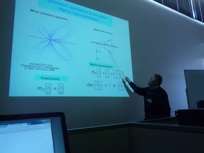 2014: 2nd Bloemfontein School on Fundamental Crystallography: Classroom session