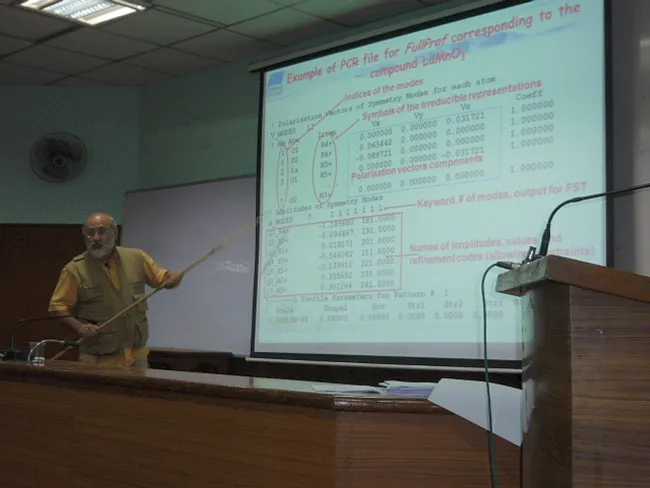 2014: MathCryst Workshop on Mathematical Crystallography: Classroom session