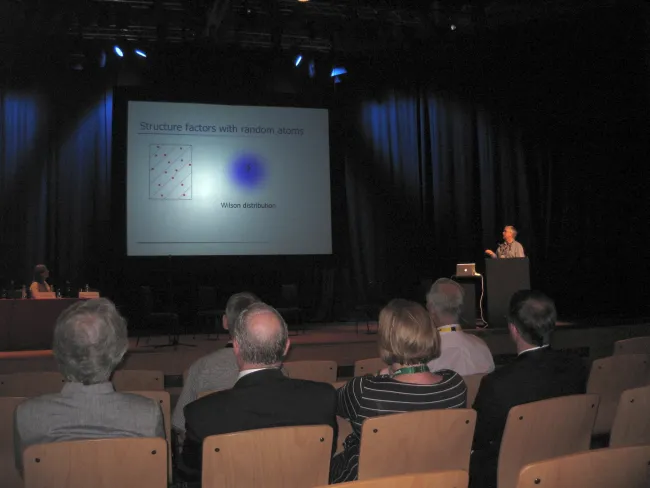 2013: European Crystallographic Meeting:Max Perutz Prize Lecture