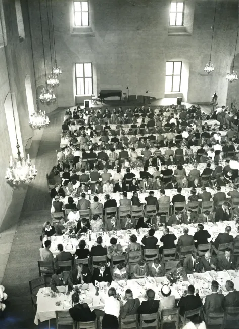 1951: IUCr Congress and General Assembly: Sessions and Banquet at Uppsala