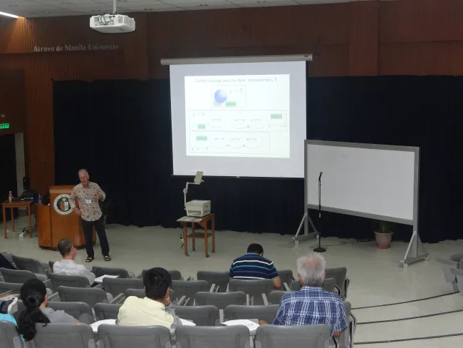 2017: Second Manila International Workshop on Mathematical Crystallography: Lectures
