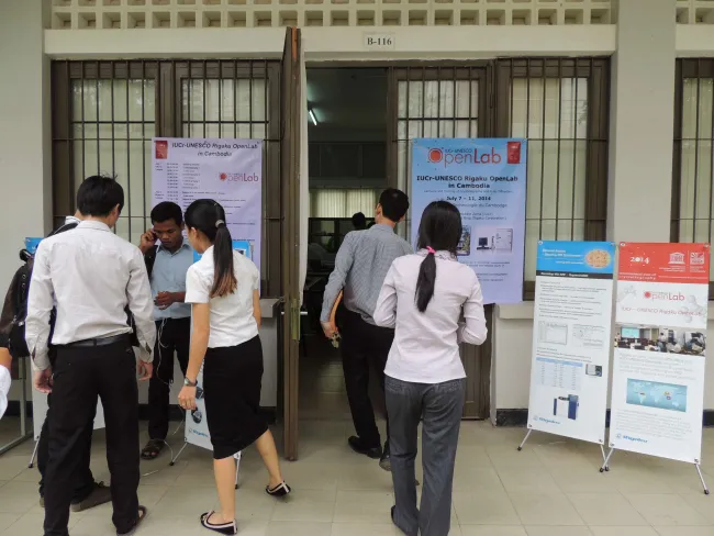 2014: IUCr-UNESCO Open Lab: Classroom session