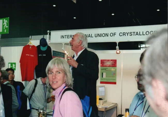 2002: IUCr Congress and General Assembly: International Tables reception