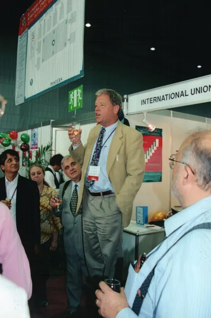2002: IUCr Congress and General Assembly: International Tables reception