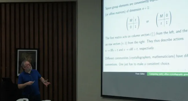 2011: International School on Mathematical and Theoretical Crystallography: