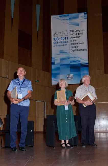 2011: IUCr Congress and General Assembly: Ewald Prize