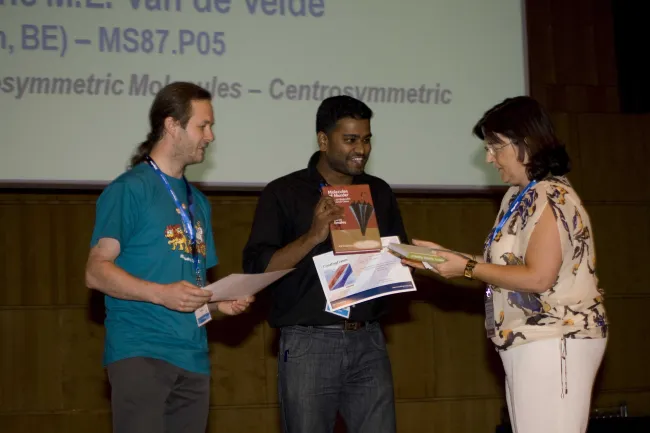 2011: IUCr Congress and General Assembly: Closing ceremony: poster prizes